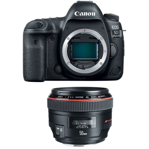 Canon EOS 5D Mark IV + EF 50mm f/1.2L USM | Garantie 2 ans