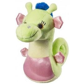 Peluche Hippocampe Vert
