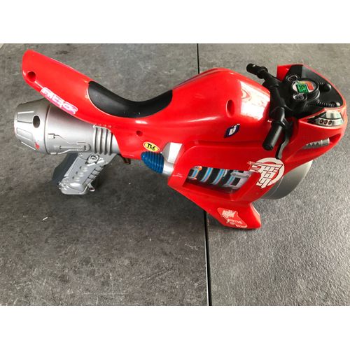 Ancien Rare Pistolet Moto Rouge Hasbro 2005