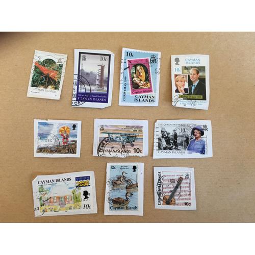 Îles Caïmans - 10 Timbres Différents - Rl 131