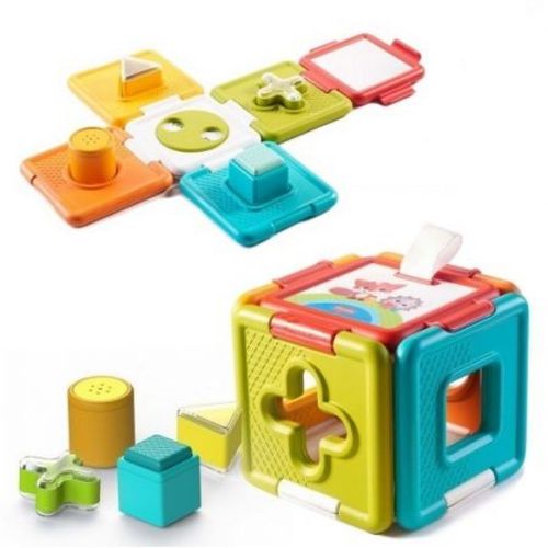Cube Magique Et Jeux D'encastrement - Tiny Love