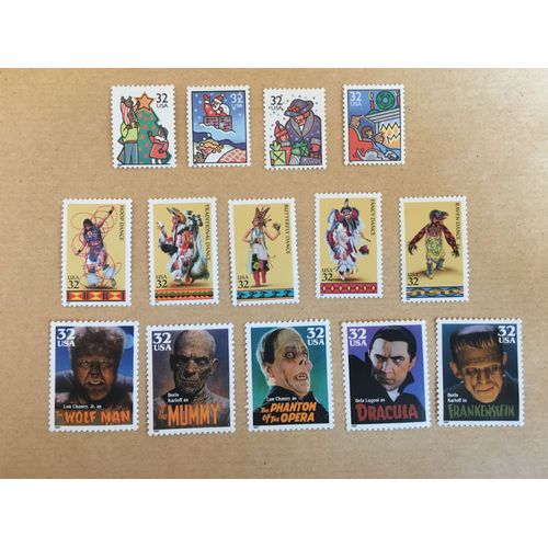 États Unis - 15 Timbres Neufs Différents - Rl 140