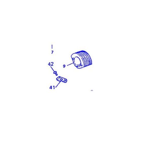 Yamaha 3hl-F172l-00 Support 2 Dt50r 91-92