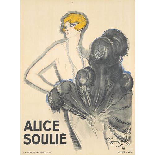 Affiche Alice Soulié