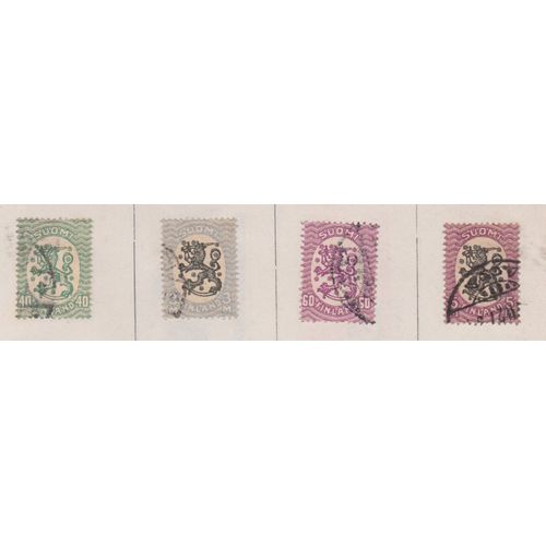 32 Timbres Finlande . Norvege . Finland . Norway . Stamps