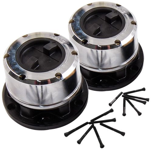 Free Wheeling Locking Hub Kit 2pcs 6 Studs Pour Suzuki Samurai Sidekick Avm 438