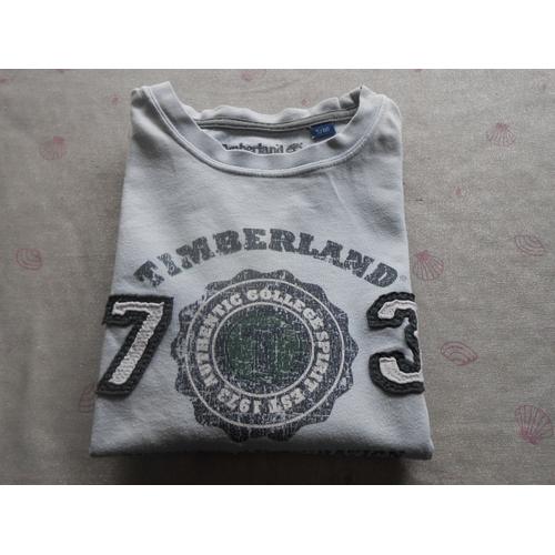 T-Shirt Manches Longues Gris Timberland 5 Ans