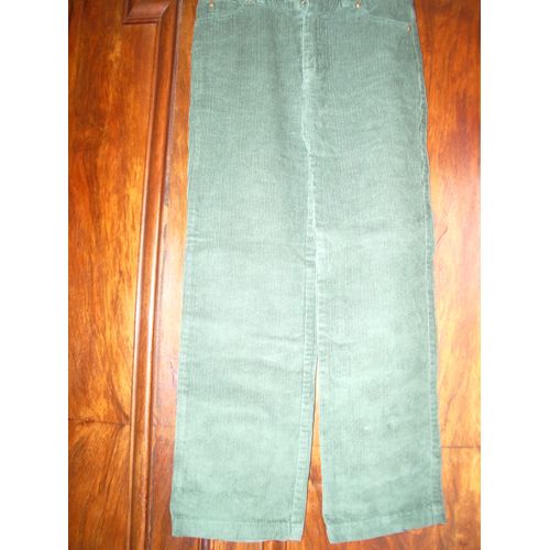 Pantalon Velours Côtelé Taille 6ans Kaki