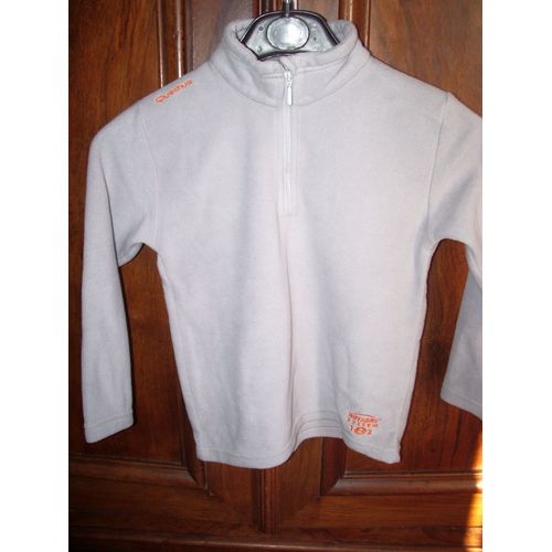 Sweat Polaire Gris Taille 6 Ans