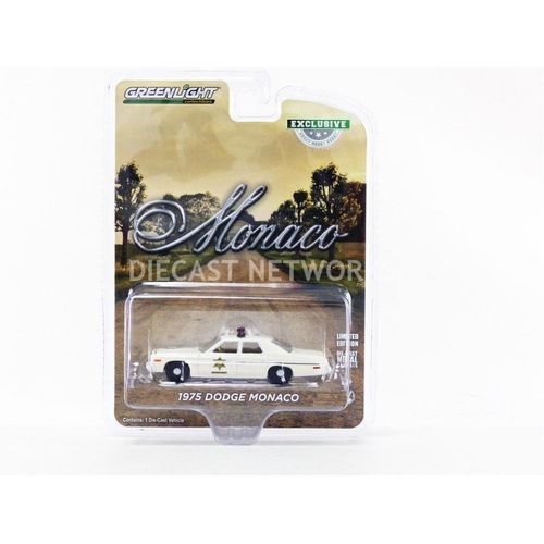 Greenlight Collectibles 1/64 - Dodge Monaco - Hazzard County Sheriff - 1975 - 30140-Greenlight