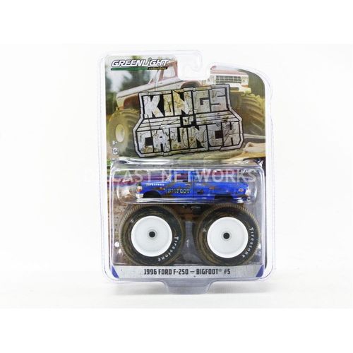 Greenlight Collectibles 1/64 - Ford F250 Monster Truck Bigfoot - 1996 - 49060f-Greenlight