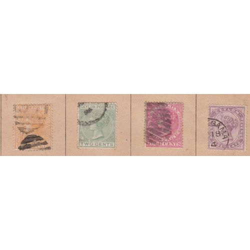 40 Timbres Sri Lanka Ex Ceylan . Ceylon Stamps