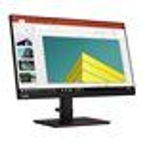 Lenovo ThinkVision P24q-20 - Écran LED - 24" (23.8" visualisable) - 2560 x 1440 WQHD - IPS - 300 cd/m² - 1000:1 - 4 ms - HDMI, DisplayPort - noir corbeau