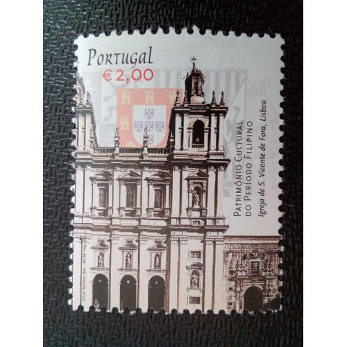 Timbre Portugal Yt 2905 Patrimoine Culturel De La Période Espagnole 2005 ( 060404 )