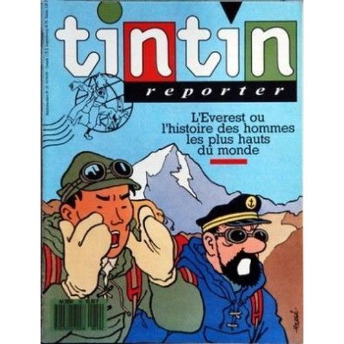 Tintin Reporter # 19 ( 14 Avril 1989 ) ## Avec, En Encart Central, Le Supplément " Le Petit Reporter " ( Folioté De 1 À 8 )