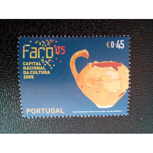Timbre Portugal Yt 2917 Faro - Capitale Culturelle Nationale 2005 ( 060404 )