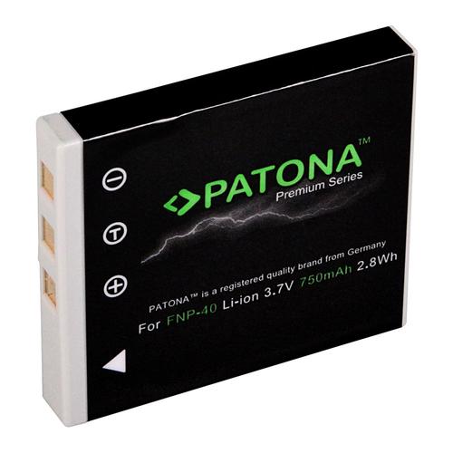 Batterie Li-Ion haut de gamme de marque Patona® pour Fuji FinePix F-402 - garantie 1 an