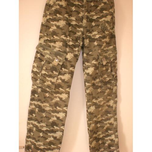 Pantalon Camouflage Mixte Enfant Taille 150 Cm