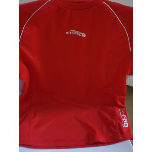 T-Shirt Athletic Rouge 12 Ans