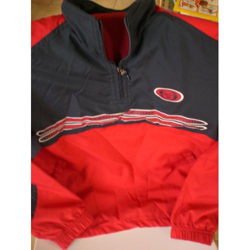 Kway Sergio Tacchini Rouge Et Bleu 9 Ans