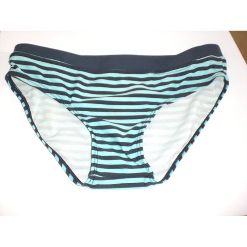 Maillot De Bain Turquoise Raye 12 Ans