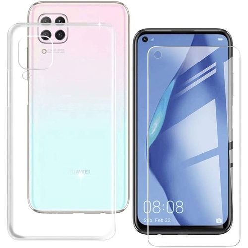 Protection Intégrale 360 Degres Pour Huawei P40 Lite : Coque Transparente Et Protection Écran