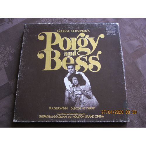 Porgy And Bess: Coffret 3 Vinyles De L'opéra Avec Donnie Ray Albert - Clamma Dale - Wilma Shakesnider