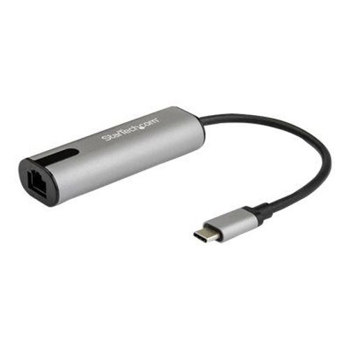 StarTech.com Adaptateur USB-C vers Ethernet 2.5 Gigabit - Carte réseau externe 2.5GBASE-T - IEEE 802.3bz - Mac, Windows, Linux (US2GC30) - Adaptateur réseau - USB-C - Ethernet 10M/100M/1G/2,5...