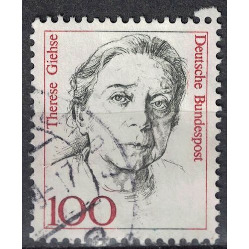 Allemagne 1988 Oblitéré Used Actrice Therese Giehse Su