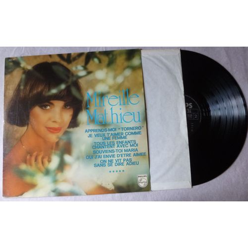 Mireille Mathieu -33 Tours Vinyles Apprends Moi