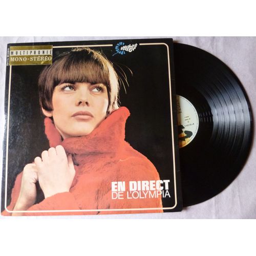Mireille Mathieu 33 Tours Vinyles En Direct De L'olympia