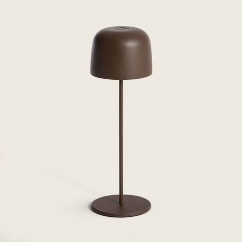 Lampe À Poser Led 1,2 W Extérieure Portative Aluminium Avec Batterie Rechargeable Wink Rouille