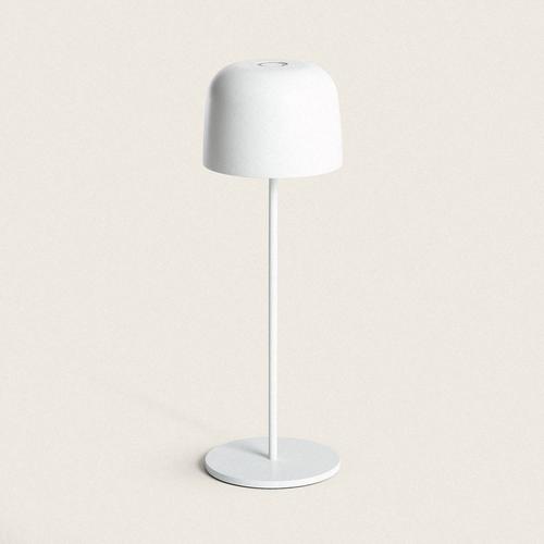 Lampe À Poser Led 1,2 W Extérieure Portative Aluminium Avec Batterie Rechargeable Wink Blanc