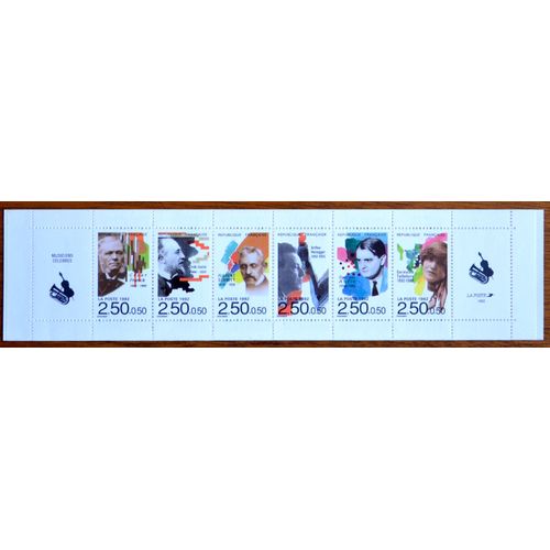Carnet .(Personnages Musiciens Célèbres ).1992 N° Y&t Bc 2753