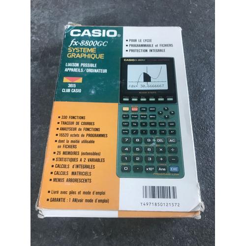 Calculatrice Casio FX-8800GC