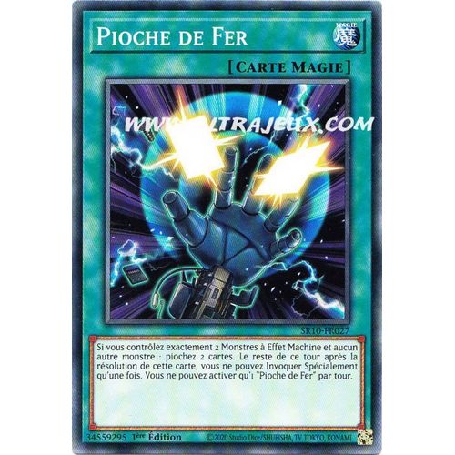 Yu-Gi-Oh! - Sr10-Fr027 - Pioche De Fer - Commune 1ère Édition