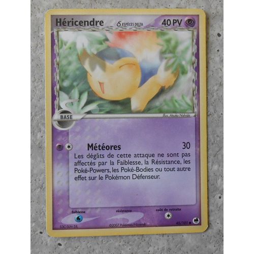 (325) Héricendre 45/101 Pokemon