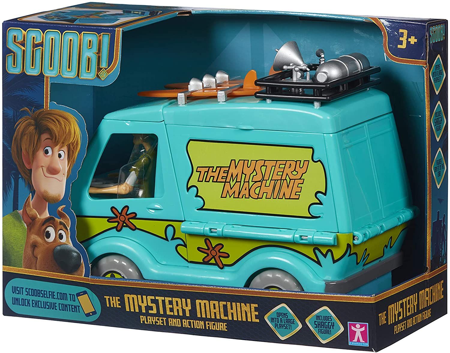 Scooby Doo 7190 Mystery Machine Van Playset Avec Shaggy Figure