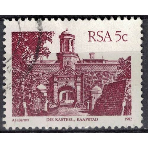 Afrique Du Sud 1982 Oblitéré Used Die Kasteel Kaapstad Fort De Bonne Espérance Le Cap Su