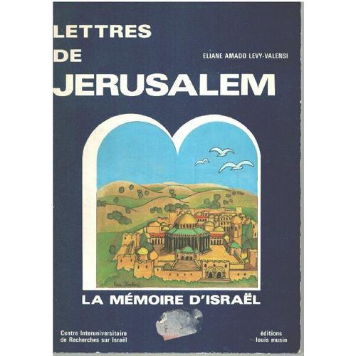 lettres de jerusalem autres rakuten
