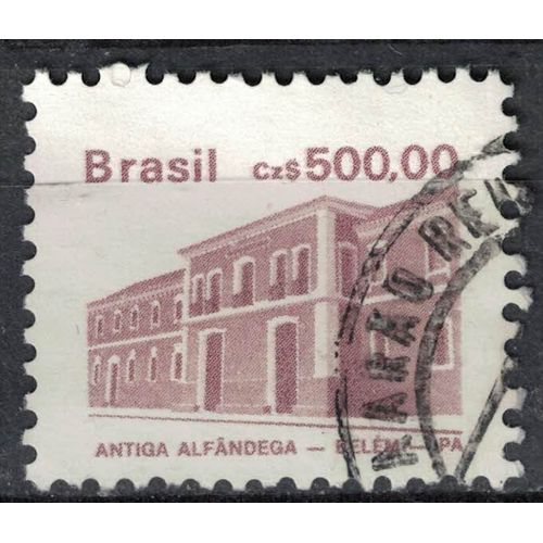 Brésil 1988 Oblitéré Used Antiga Alfândega Belem Ancien Bâtiment Des Douanes Su