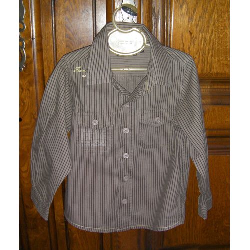 Chemise Rayée Sandsoil - Taille 3 Ans