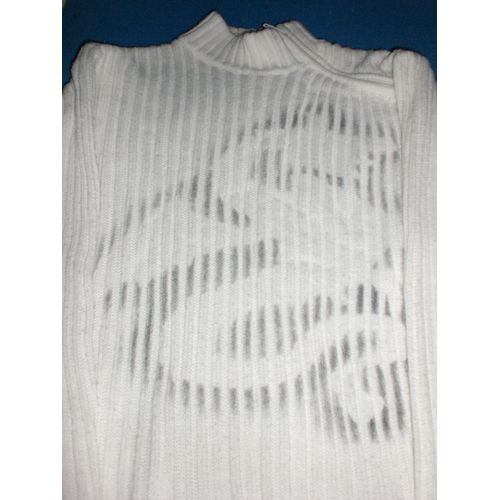Pull Blanc Motif Dragon 10 Ans