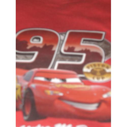Tee-Shirt Disney Pixar Cars 8 Ans