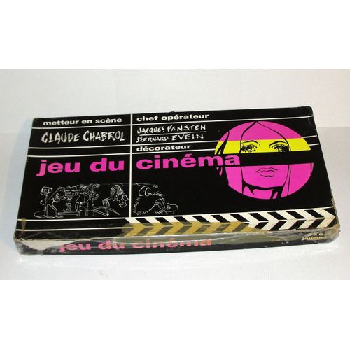 Le Jeu Du Cinema Claude Chabrol Jeu De Societé Vintage Comment Tourner Un Film
