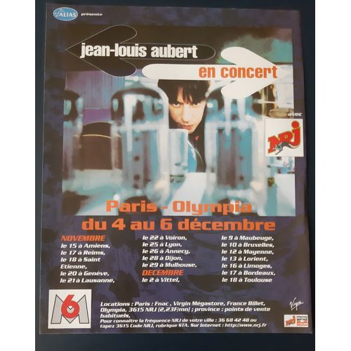 Publicité Advert Concert Album Advertising Jean Louis Aubert Telephone 1997 Tournée Française