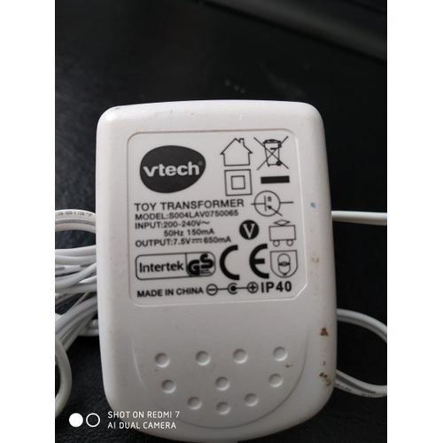 VTech 80-002181 - accessoires VTech Un adaptateur secteur USB pour tous  VTech Appareils connectés au secteur, triés par couleur : :  Jouets