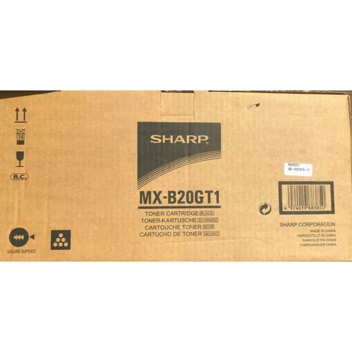 Sharp Toner Black MX-B20GT1 for Mx-B 200 / Mx-B 200 S&eacute