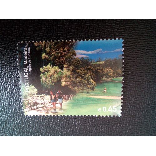Timbre Portugal '' Madère '' M I 237 Terrain De Golf 2005 ( 060404 )