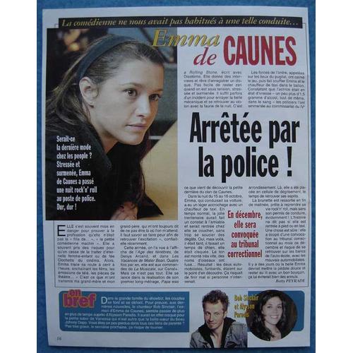 Emma De Caunes - Coupure De Presse